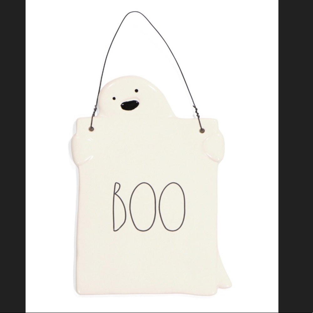 Rae Dunn BOO wall hanging